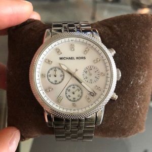 Michael Kors silver watch